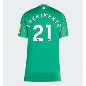 Dámské fotbalový oblečení Newcastle United Tino Livramento #21 Venkovní košile 2025-26 Krátkým Rukávem